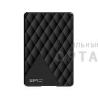 Внешний HDD  Siliсon Power  2 TB  D06 Diamond чёрный, 2.5", USB 3.0