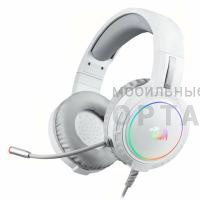 Наушники игровые Redragon Mento RGB, белые