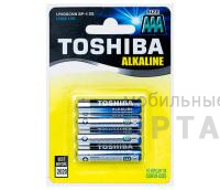 Элемент питания TOSHIBA LR03 4BL 4/card (4/48/192)