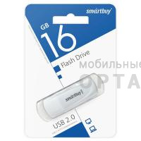 Флешка USB 16GB Smartbuy  Scout  белый
