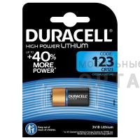 Элемент питания Duracell CR123 ULTRA  (1/10/50/5400) Элемент питания Duracell CR123 ULTRA  (1/10/50/5400)